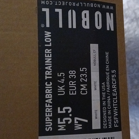 No bull CrossFit cross fit Sz 7 white sneakers nobull - Picture 9 of 9